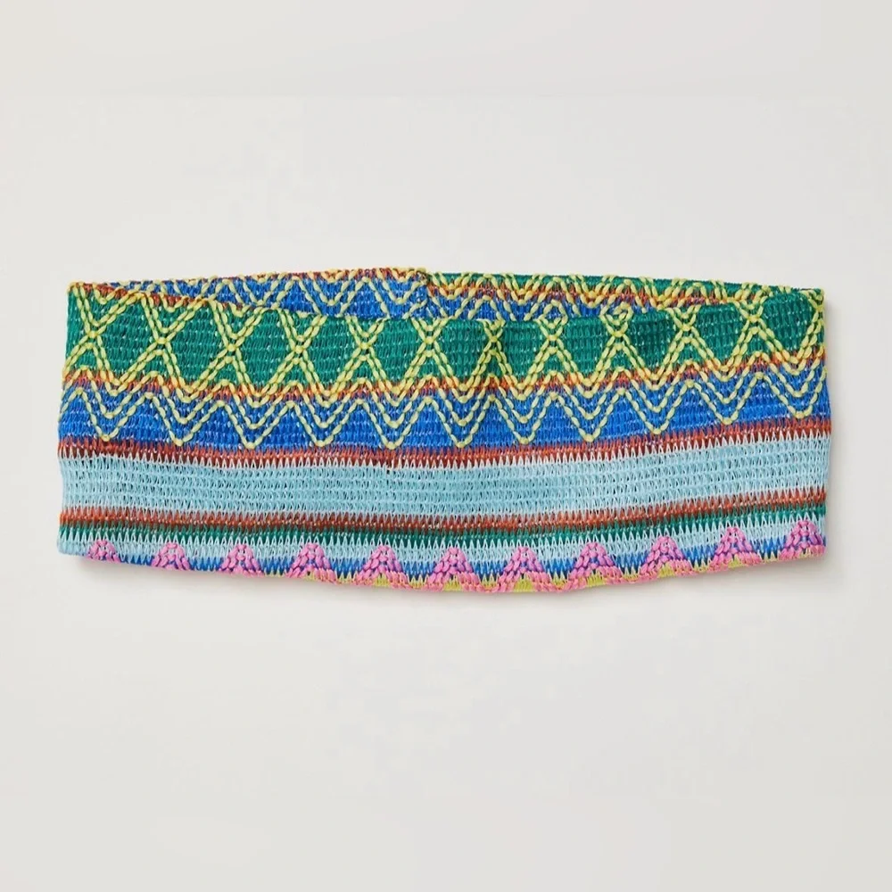 NWT Free People Junie Embellished Soft Headband